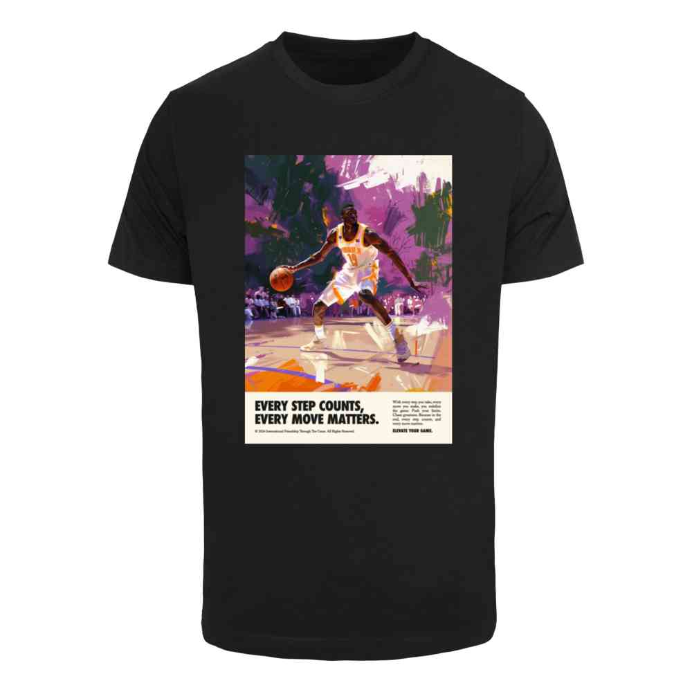 Mister Tee - Every Step Counts Tshirt Homme - Noir